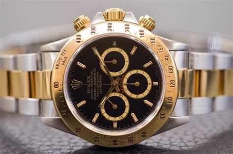 daytona acciaio oro quadrante nero|rolex daytona nero.